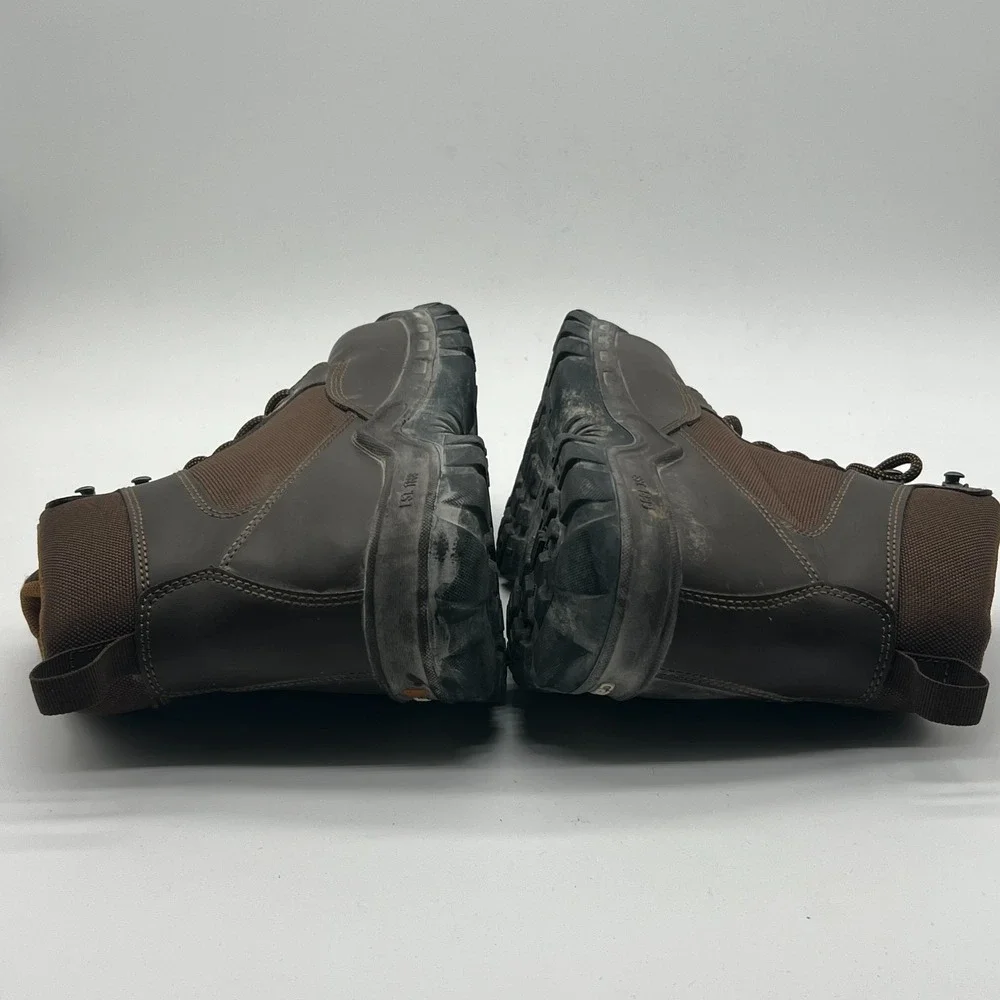 Carhartt CMF6284 Rugged Flex 6 Steel Toe Work Boots Mens 11 M Brown Leather EH